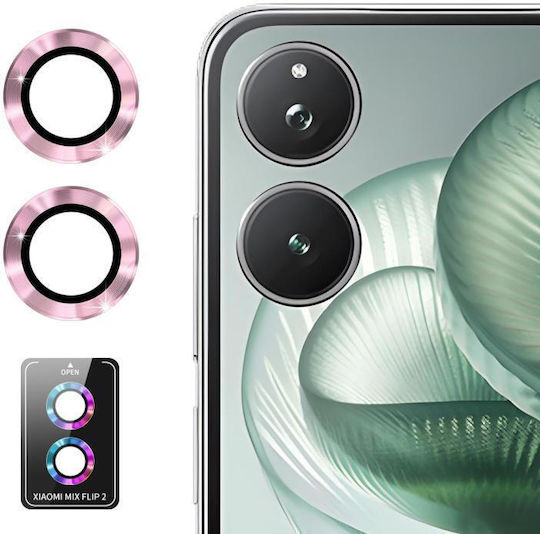 Enkay Hat-prince Camera Protection Tempered Glass Pink for the Xiaomi Mix Flip 2