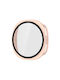 Samsung Galaxy Watch8 40mm Enkay Hat-Prince Full Coverage Tempered Glass Film Integrated Pc Watch Case Sand Pink