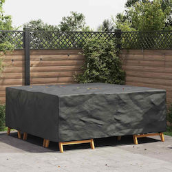 vidaXL Waterproof Dining Table Cover Black 210x...