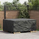 vidaXL Waterproof Dining Table Cover Black 200x...