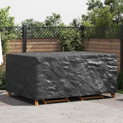 vidaXL Waterproof Dining Table Cover Black 240x...