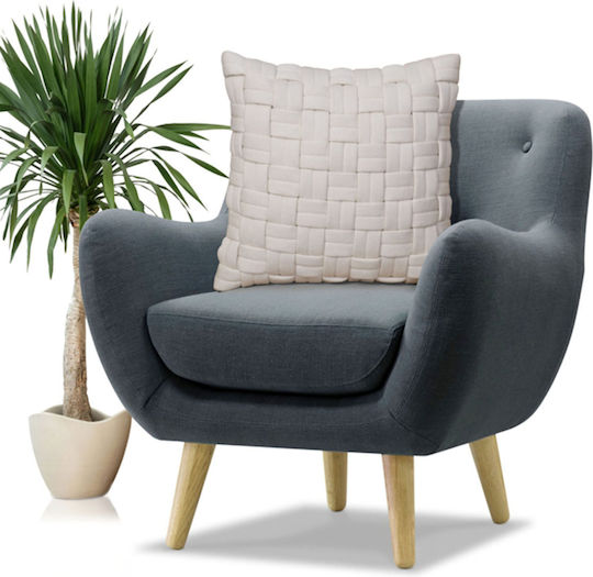 Liolios Home Zierkissen Clusp Natural 40x60cm