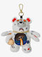 Sprayground Men Ufo Spaced Out Bear Keychain Multi 910k0605nsz