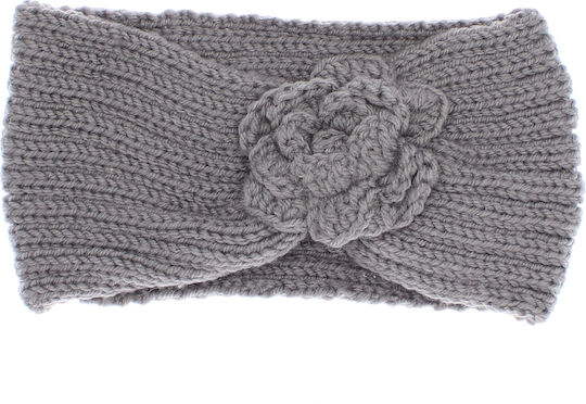 Bentită Tricotată Pentru Femei 100% Acrilic Buticcochet O Mărime Model Floral Gri Bnt380