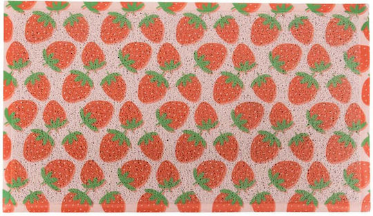 Artsy Mats Multicolour Entrance Doormat 70x40cm -AMDMW-STRAWBERRY-7040 Multicolour