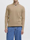Long Sleeve Beige Sweater