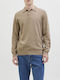 Polo Long Sleeve Blouse Beige