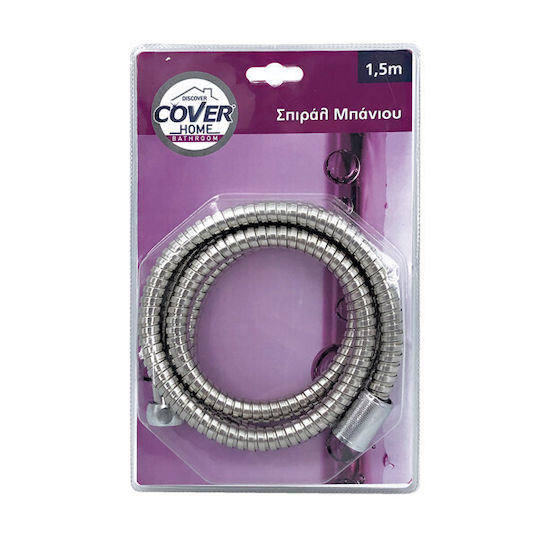 Cover Shower Hose 1.5m Inox
