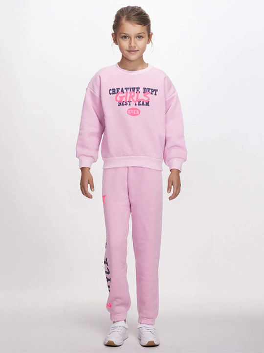 Joyce Kids Sweatpants Set Lilac 2pcs