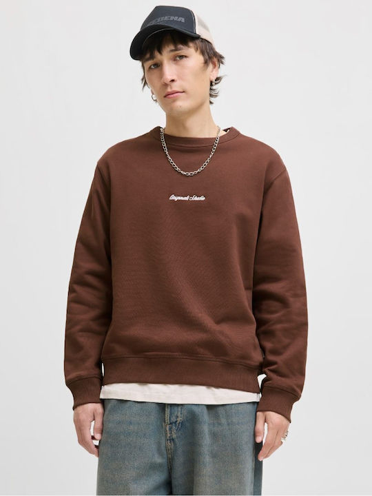 Jack & Jones Sweatshirt Deep Mahogany, Brown