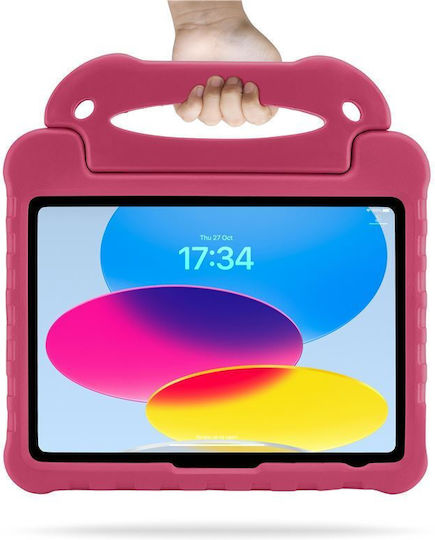 Pipetto Umschlag Rückseite Robust Rosa (iPad 10,9 Zoll 2022)