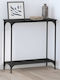 Konsole Black Oak L75xB30.5xH75cm