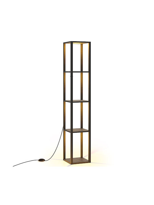 Costway LED Φωτιστικό Δαπέδου Υ161.3xΜ40εκ. Μαύρο