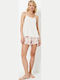 Aruelle Sommer Damen Pyjama-Set Sand