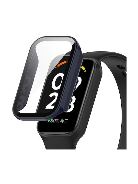 Plastic Case in Blue color for Xiaomi Redmi Band 2, Xiaomi Smart Mi Band 8 Active
