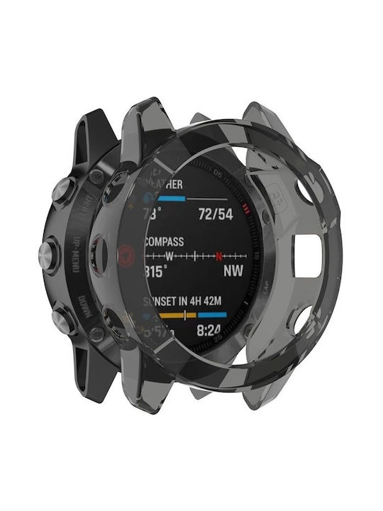 Θήκη Σιλικόνης σε Διάφανο χρώμα για Garmin Fenix 6, Fenix 6 Pro Θήκη Σιλικόνης σε Διάφανο χρώμα για Garmin Fenix 6, Fenix 6 Pro