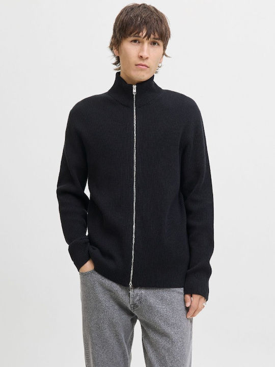 Jack & Jones Knitted Cardigan Black