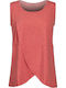 Coral Sleeveless Nursing Top Queen Mother