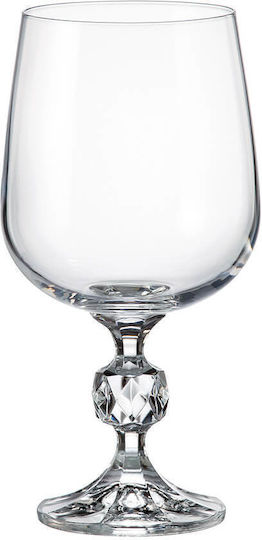 Bohemia Set of Glasses for White Wine made of Crystal Stemmed 230ml 6pcs