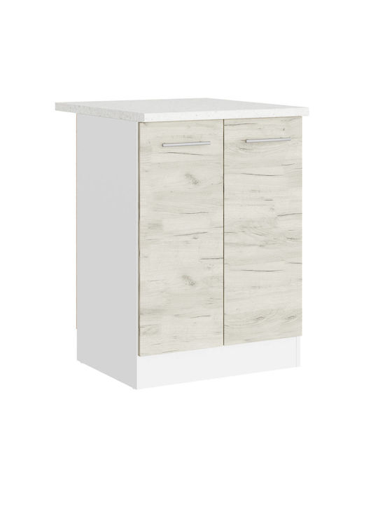 с плот за работа White, White Craft Oak 60x46x85бр