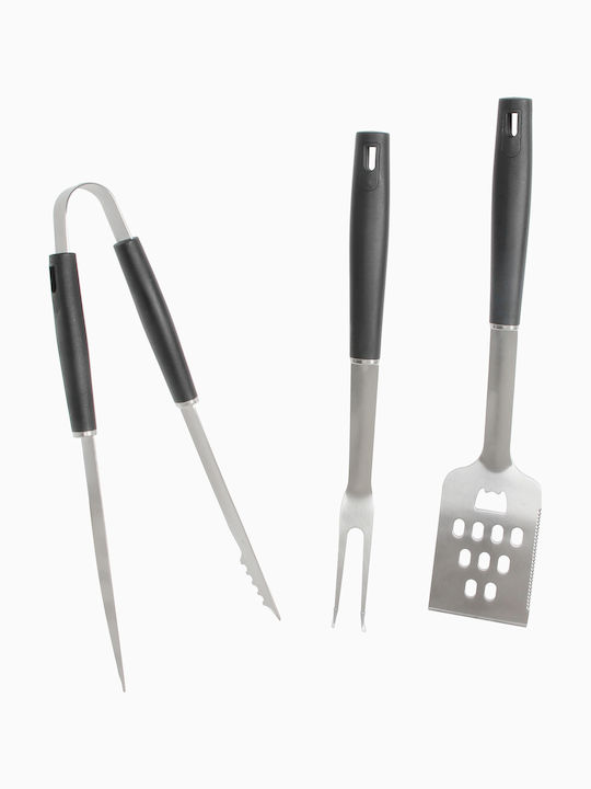 BBQ Grillwerkzeug-Set Zange Tranchiergabel Spatel Kunststoffgriff BBQ11-5051 Viosarp
