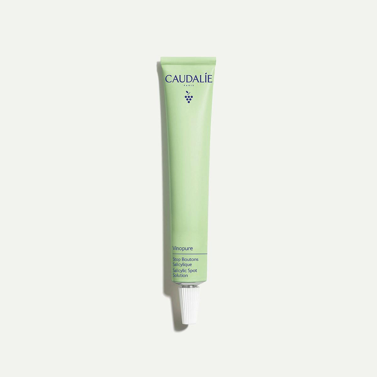 Caudalie Vinopure Salicylic Spot Solution Κρέμα Προσώπου Ημέρας κατά των Ατελειών & της Ερυθρότητας 15ml