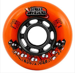 Fr Street Invaders Wheel Orange 72mm/84a
