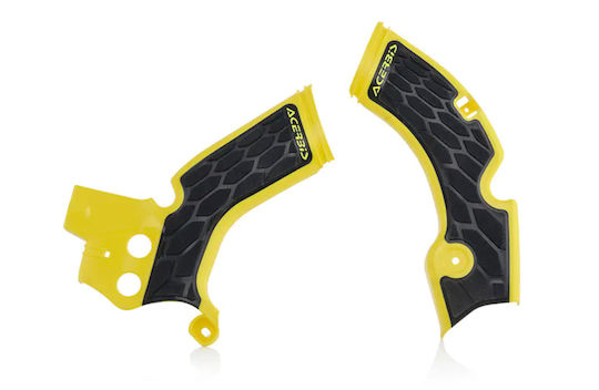 Protecție Cadru Motocicletă Acerbis X-Grip Suzuki RM-Z250 10-18 Galben Negru