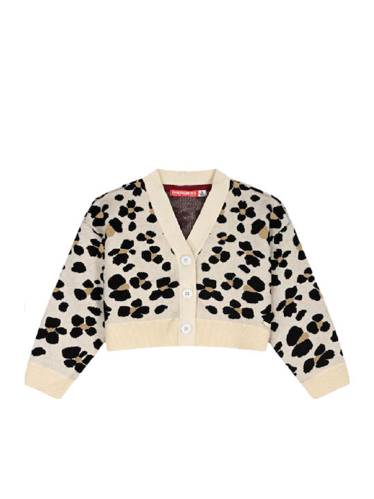 Kids Cardigan Knitted Off White