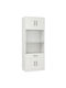 Schrank Wand Weiß 65x38x168cm