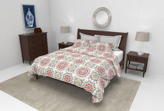 Alcam Duvet Double 200x220cm Kantha Multicolour 250 GSMGsm