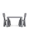 Kids Table and Chairs Set for Painting made of Plastic Gray Costway