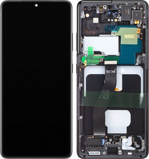 Samsung O ecran cu Mecanism Tactil pentru Galaxy S21 Ultra 5G G998 (Gri)
