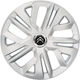 Set Capace De Roți Auto Raven Gri R14 Compatibile Cu Mașini Citroen