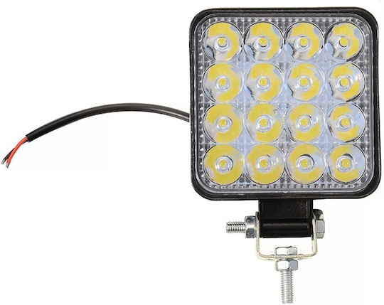 LED Прожектор За Кола Мотоциклет ATV 8.5x8.5x8.5 См