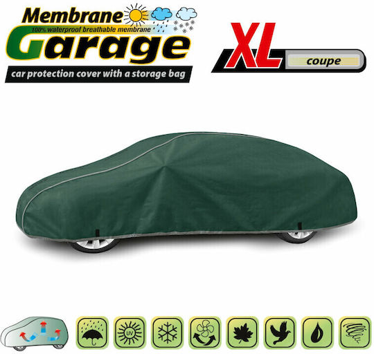 Membrane Garage Full Car Cover Completely Waterproof Breathable Xl Coupe
