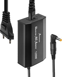 Max Excell Sector Charger Multi-brand Laptop 120w 10 Included Tips Black Max Excell Sector Charger Multi-brand Laptop 120w 10 Included Tips Black