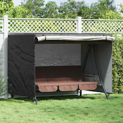 vidaXL Waterproof Garden Swing Cover Black 220x...