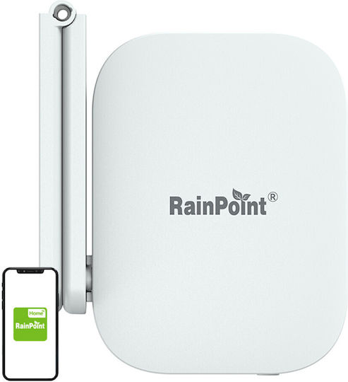RainPoint Προγραμματιστής Ποτίσματος Βρύσης Ηλιακός 1 Εξόδου με Wi-Fi