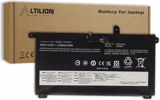 Altilion Energy Baterie 00UR891 Compatibilă Cu Lenovo