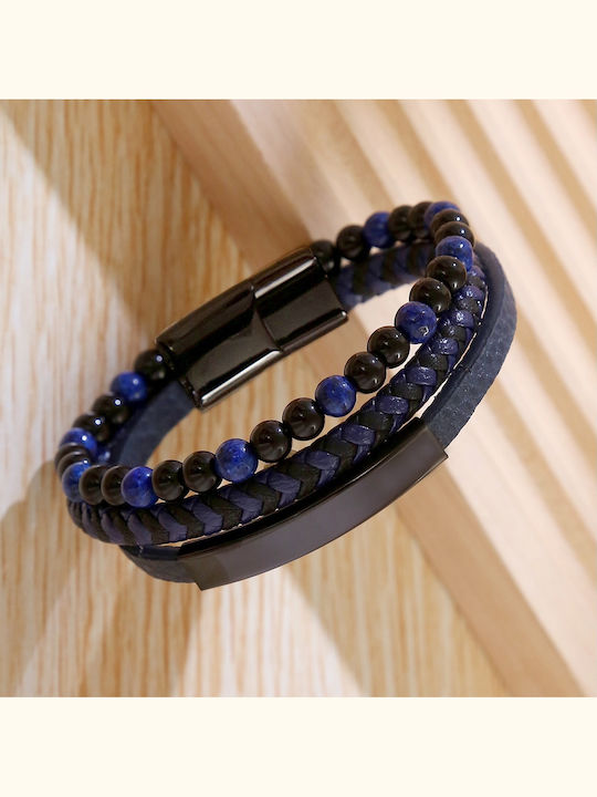 Legend Accessories Мъжка Гривна от Кожа 23см