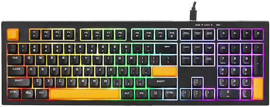 Xtrike Me KB-512 BK Gaming Keyboard with RGB lighting (English US)