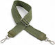 Verstellbarer Taschenriemen Leder Details Olive S