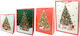 Paper Christmas Bag for Gift Multicolored 36x30x51cm. 12pcs