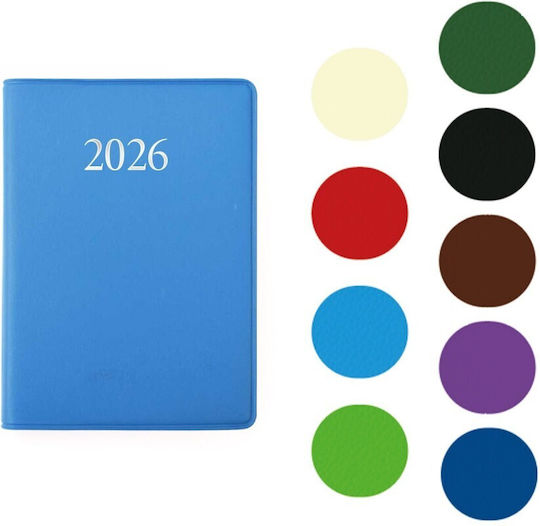Diary 2026 Pocket 8.5x14 Weekly Plastic