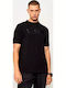 T-shirt Μαύρο