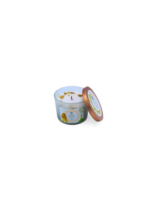 Green Tree Candle Company Κερί Σόγιας σε Βάζο Πράσινο 256gr