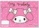 Drawing Pad My Melody A4 30 Sheets 2 Designs