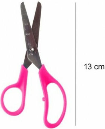 Schere 13cm Mit Rundspitze Ergonomischer Griff Mp Pt120 Rosa