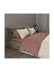 Charalambidis Textiles Salonica Pillowcase Set Red 52x72cm.